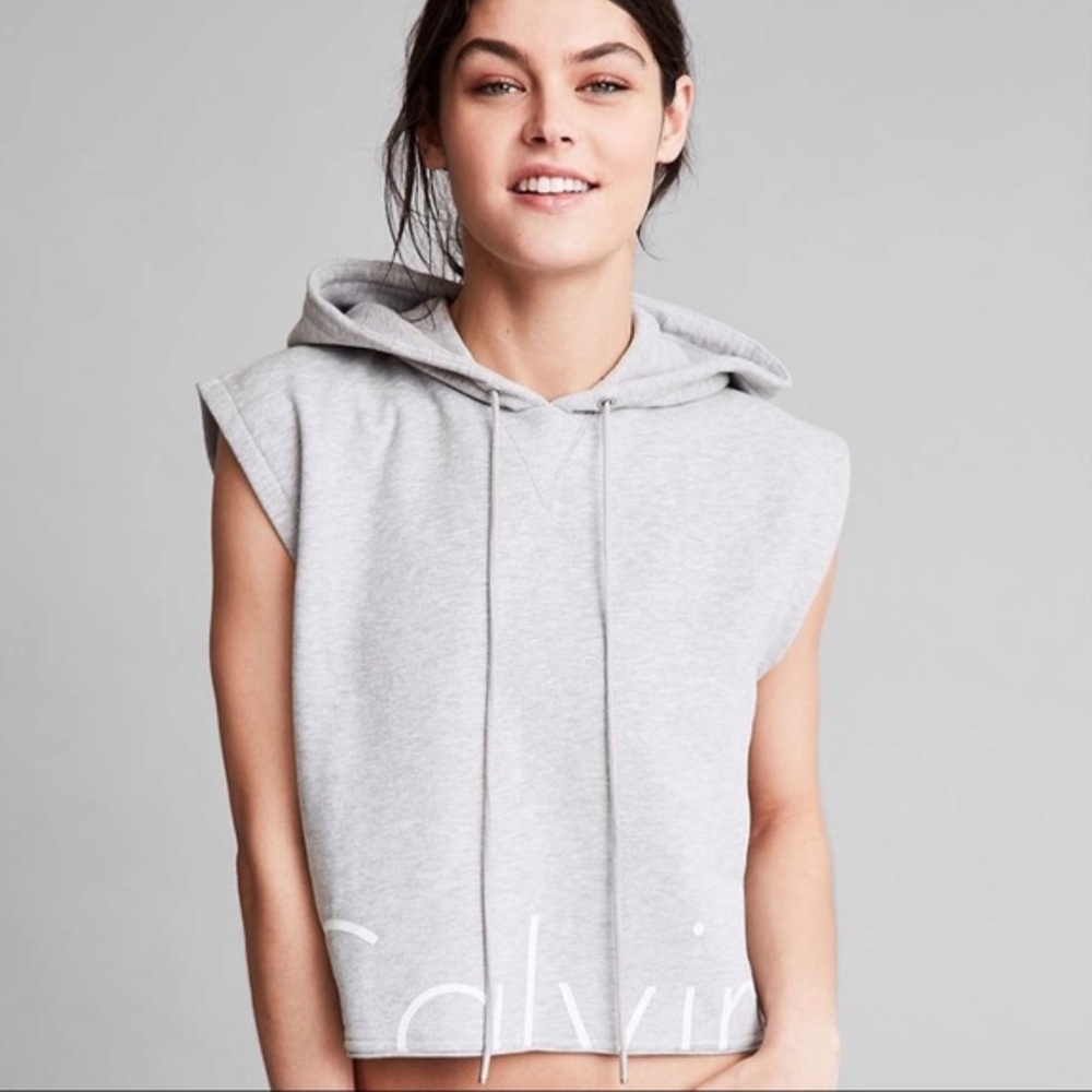 ❌SOLD❌ Calvin Klein for UO Sleeveless Hoodie Sweatshirt